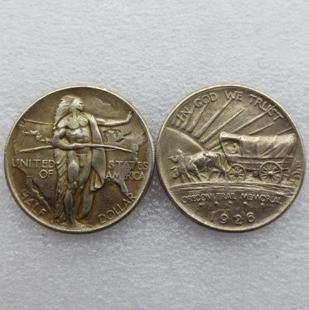 1926 Oregon Trail Commemorative Half Dollars